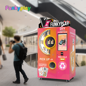 Funkyplay торговый киоск, индивидуальное приложение, самообслуживание, чехол для телефона, печатная машина, Impressora Uv 3d Diy, чехол для телефона, торговый автомат - Product Image 4