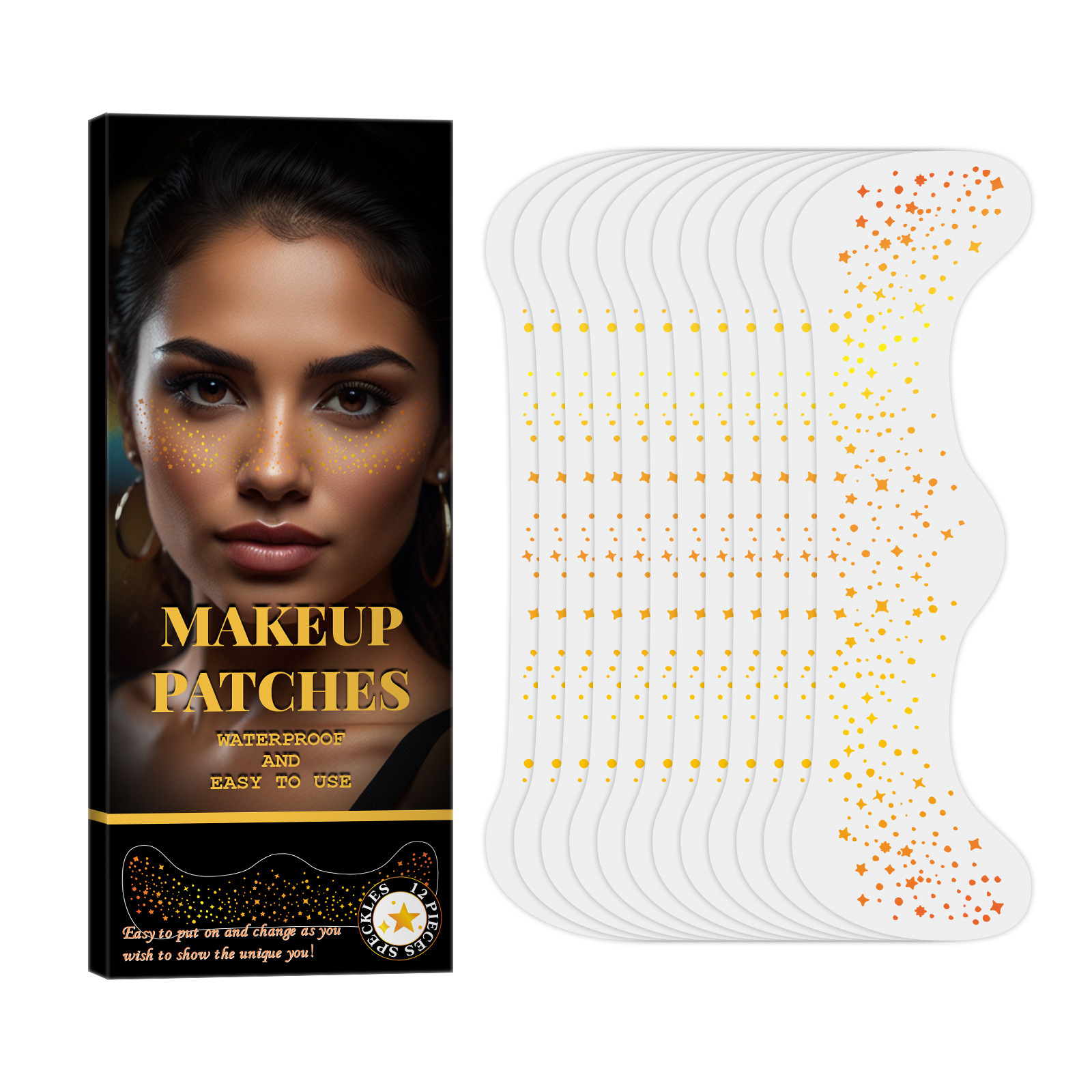 #B Gold 12PCS
