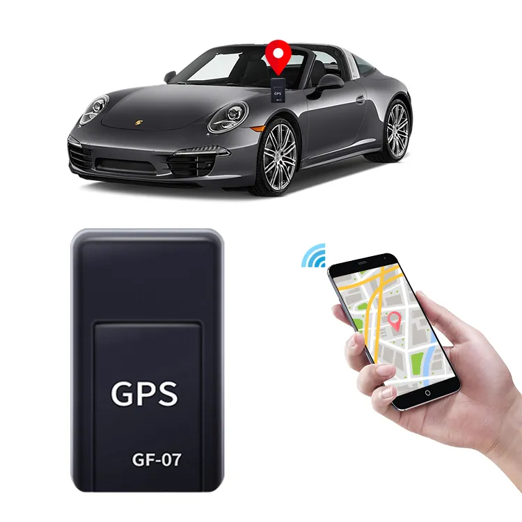 Hot Dijual GF-07 Positioner Gps Tracker Mini Lokasi Tracker Mini GPS Locator untuk Kucing Anjing Pet Tracker Gps