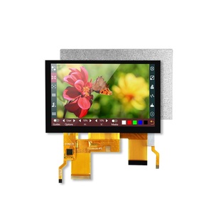 Polcd Pantalla transmisiva TFT de 5 pulgadas Interfaz RGB de 24 bits 800*480 Panel táctil Pantalla de módulo IPS TFT LCD - Product Image 1