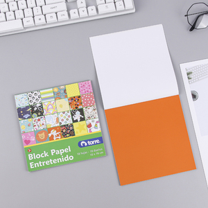 2024 Paper Lustre Origami <strong>Block</strong> Paper Entretenido Exercise <strong>Notebook</strong> - Product Image 5