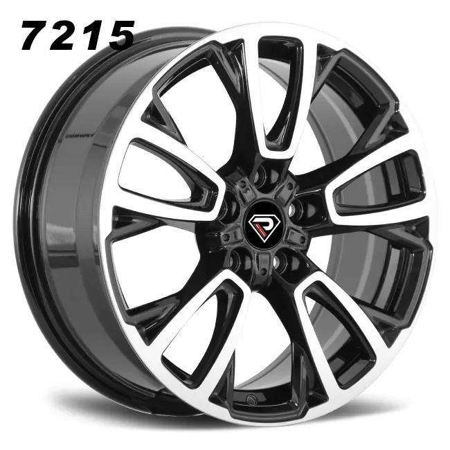 REP 7215 17 inch 7j 5-112 ready to ship machined face black alloy wheels for BMW MINI JCW