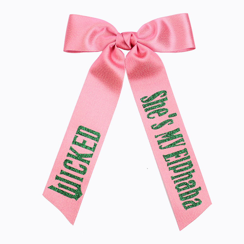 pink green letter