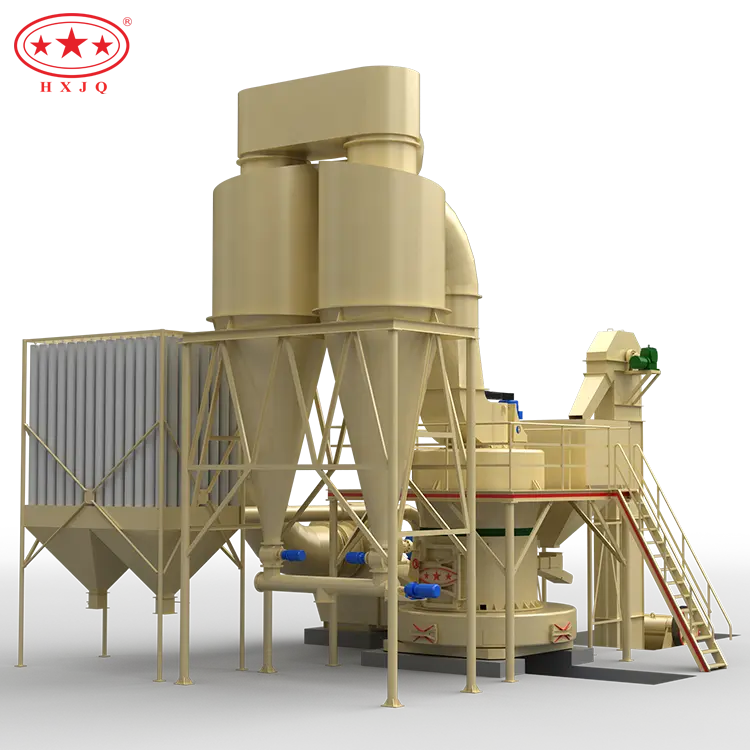 The most sold 2024 HGM 325 mesh Powder Grinding Mill Raymond Mill Fine Powder Grinding Mill Limestone zhengzhou supplier
