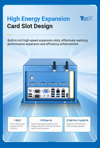 I3/I5/I7 Cpu Industrial Mini Desktop Pc 2 Lan Ethernet Ports Mini <strong>Computer</strong> Ddr4 Intel <strong>Computer</strong> 8g 256g Wifi Pc Low Power Host - Product Image 5