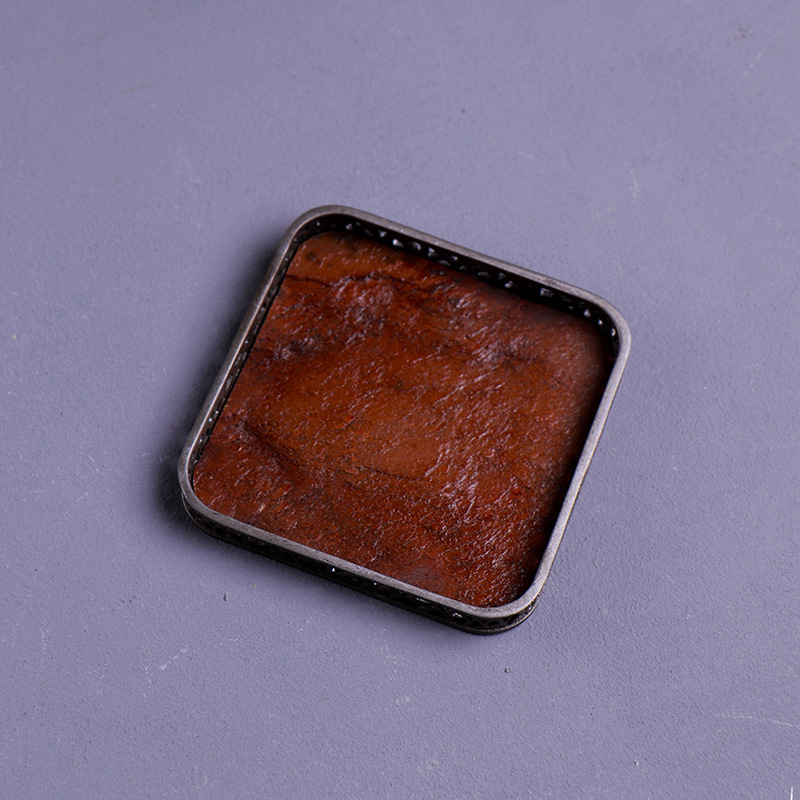 Square Tin-faced Teapot Stand