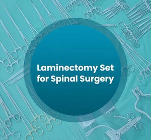 סט laminectomy מתכת לניתוח עמוד השדרה וכללי פעל בסיס של מכשירי ניתוח laminectomy לניתוח עמוד שדרה - Product Image 1
