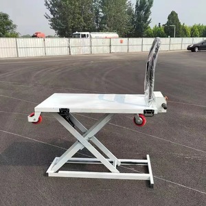 Self <strong>Loading</strong> Electric Hydraulic Lift Scissor Lift <strong>Platform</strong> for Transport Use - Product Image 4