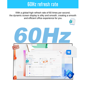 18.5 Frameless \ "HD IPS Monitor per Computer Desktop Super sottile 60Hz con interfaccia DP Monitor per Computer di nuovo prodotto