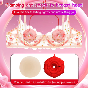 App Control Nippel klemme Vibrator Sexspielzeug für Frauen Brust massage 3 Einstellbare Klemm kräfte Klitoris Stimulation massage gerät - Product Image 6