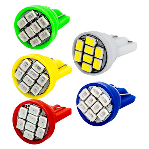 DC 6V <strong>6.3V</strong> <strong>LED</strong> Bulb 8SMD T10 194 168 W5W 3020 <strong>LED</strong> for <strong>LED</strong> 6V White Red Blue Ice Blue Yellow Green Pink - Product Image 3