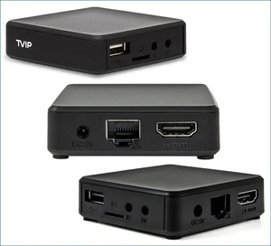 Best TVIP 710 S905W2 1G 8G Android 11 Linux tv box streaming box Smart Set top box supporto Protal IPTV media player TVIP710 - Product Image 1