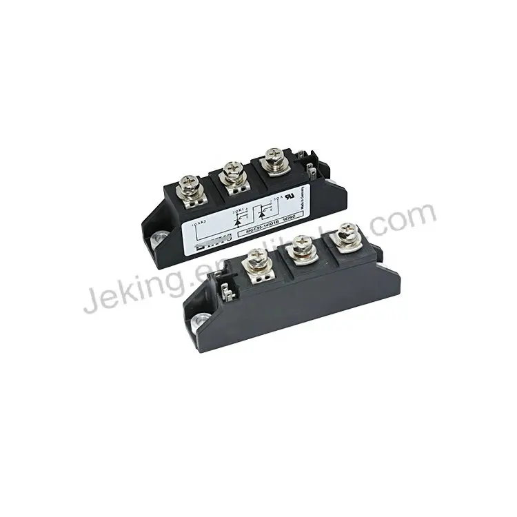 Jeking ชิป IC โมดูลเซมิคอนดักเตอร์แบบแยกส่วน 95 แอมป์ 1400V MCC95-14IO1B