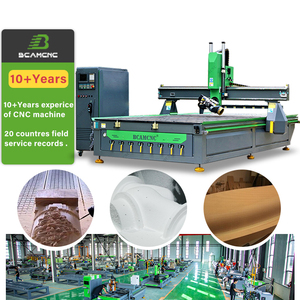 BCAMCNC 1325 china 4 ejes cnc router el husillo rotar 180 grados enrutador cnc con cambiador de herramientas 1325 máquina de enrutador cnc