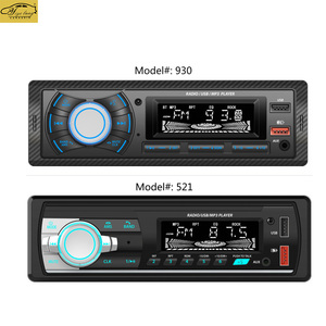 Lettore MP3 per auto 12V BT USB Aux SD 1din Autoradio Autoradio ricevitore Radio FM con funzione di controllo remoto dell'app - Product Image 4