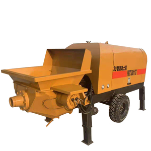 Küçük zemin pompası beton Transfer pompası ikincil yapısı ile dökme için sürükle ince taş harç besleyici - Product Image 1