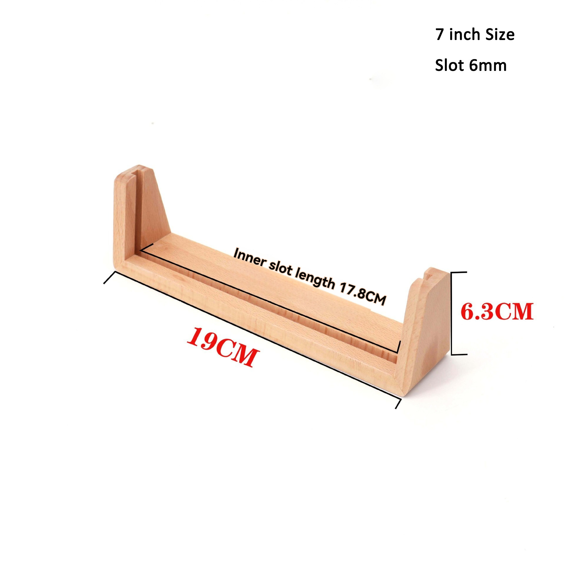 Wood-7 inch Wood base