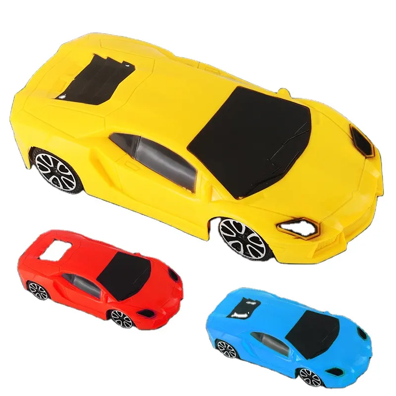 1:18 carro esportes de simulação de controle remoto, brinquedo com luz controle remoto de cor aleatória, carro de brinquedo