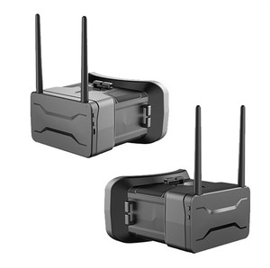 Transporter FPV Goggles 4,3 pulgadas 5,8 Ghz 40CH Focal ajustable desmontable FPV Monitor batería incorporada DVR para RC UAV - Product Image 6