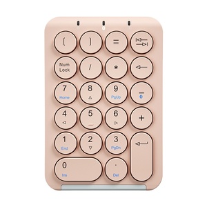 Notebook External <strong>Bluetooth</strong> <strong>Numeric</strong> <strong>Keypad</strong> Bank Financial Accounting Cashier Wireless <strong>Keypad</strong> Portable Calculator Gift Gifts - Product Image 1