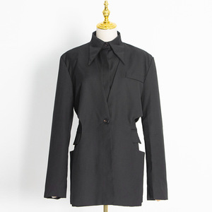 2024春季女装新款时尚气质优雅通勤风高端小众设计感西装外套 - Product Image 3
