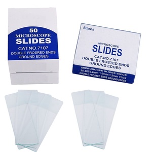 Tobogán de vidrio para microscopio, para uso en laboratorio - Product Image 1