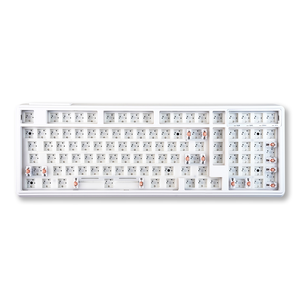 YG102 Kit de teclado mecánico para juegos 102 teclas RGB Teclado programable retroiluminado 98% Teclado mecánico inalámbrico Kit de bricolaje - Product Image 1
