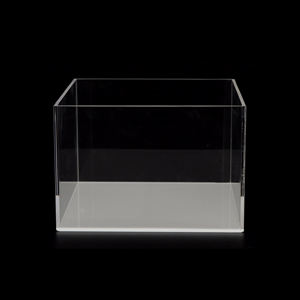 Caja de acrílico transparente minimalista personalizada caja de vitrina de acrílico transparente con tapa Cubo de caja de acrílico de plexiglás - Product Image 1