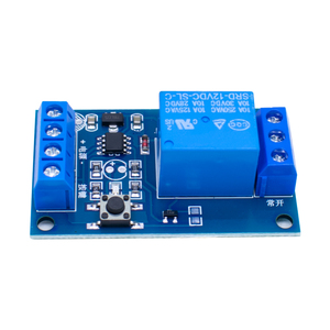 5V 12V Single Bond Button Bistabiles Relais modul Modifizierter Auto-Start-und Stopp-Selbstsicher ungs schalter Ein Schlüssel