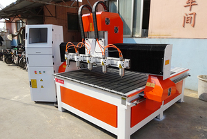 Multifunctional 8 Head Woodworking Carpentry Machines <strong>Multi</strong> Head <strong>Rotary</strong> Wood 4 Axis 3d <strong>Cnc</strong> <strong>Router</strong> with Cheap Price - Product Image 6