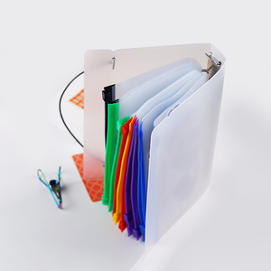 2025 New KRC A6 Pockets Binder Cash Envelopes for Budgeting clear Zipper Folders Loose Leaf Bags for 6-ring Pvc <strong>Document</strong> - Product Image 4