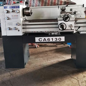 Shandong Jiucheng Econômico 6130 Torno <span class=keywords><strong>CNC</strong></span> Único Eixo Light Duty Torno Padrão para Uso Doméstico Prático CA6130-750
