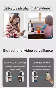 ビデオインターホンカメラ1080P HD回転SmartCamera WiFi盗難防止ナイトビジョンカムコーダーIP APP for IOS/Android - Product Image 4