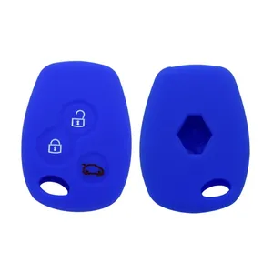 Renault için silikon araba anahtarı kapağı kılıf koruyucu kabuk cilt tutucu Kadjar Alaskan Sandero için Captur arkarkana Twingo Duster - Product Image 3