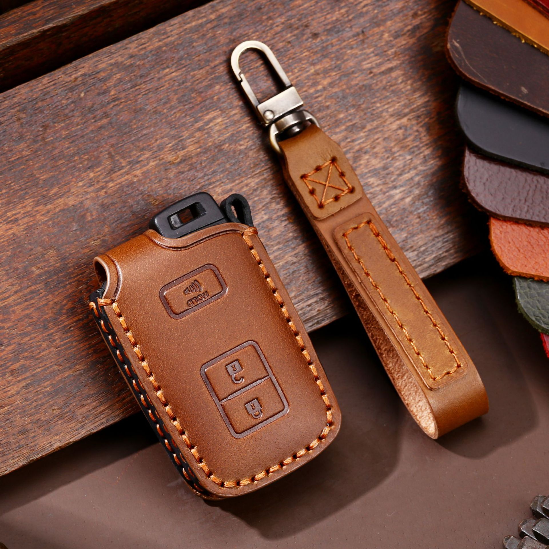 Clé marron J 3