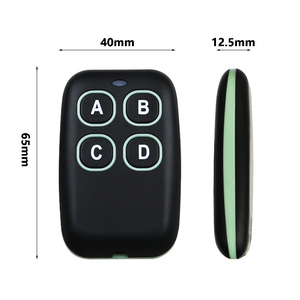 Smart universale 433mhz porta Garage telecomando ABS Wireless RF trasmettitore codice di apprendimento Clone e copia funzione per porta - Product Image 5
