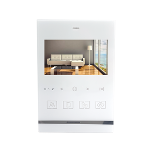 Timbre de video aprobado por FCC/CE/RoHS, sistema de intercomunicación para puerta de casa con monitor y teléfonos de puerta de alarma - Product Image 2