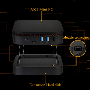 4GB RAM 64GB Flash Memory ACEPC AK1 Mini Pc Desktop <strong>Computer</strong> Intel Celeron J3455 <strong>Processor</strong> <strong>Quad</strong> <strong>Core</strong> Micro <strong>Computer</strong> - Product Image 5