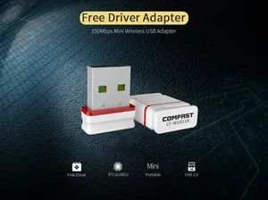 150Mbps Mini USB WiFi Adapter RTL8188GU <strong>Wireless</strong> <strong>Networking</strong> Card 802.11 B/g/n LAN Wi-Fi Receiver Dongle for Internal <strong>Computer</strong> PC - Product Image 5