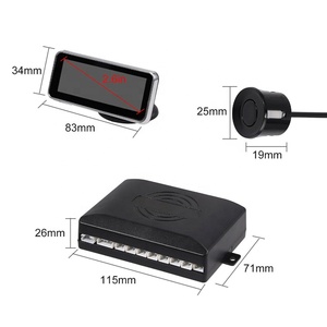 Parking <strong>Sensors</strong> Car <strong>LCD</strong> Display Reversing Parkronics Accessory Voice Beep Radar Alarm <strong>Reverse</strong> Park Kit Rearview Parking Alarm - Product Image 5