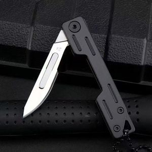 High-Performance Blade Self Defense Russian Survival Knives Fillet Bread Box Opener <strong>Key</strong> <strong>Cutter</strong> Edc Keychain Folding Pocket Knife - Product Image 3