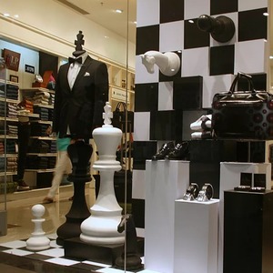 Khổng lồ khổng lồ chuyên nghiệp sợi thủy tinh điêu khắc trang trí khổng lồ cờ vua đặt ngoài trời - Product Image 6