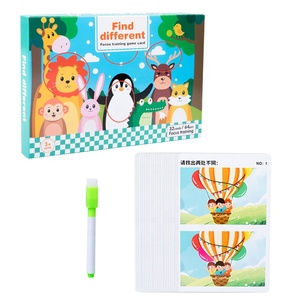 Popular Find the Difference Game Quiet Book Cognition of <strong>Things</strong> Time Concept <strong>Toys</strong>