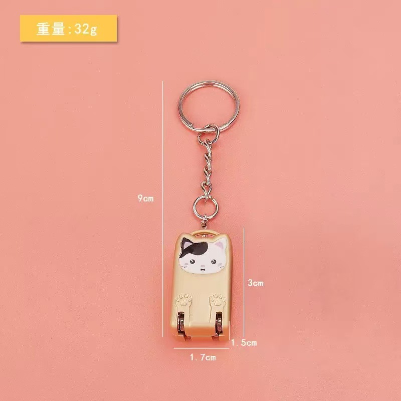 Gold + keychain