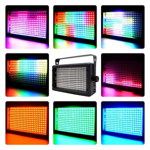 In plastica 48 segmenti LED RGB luce stroboscopica telecomando controllo DMX partito strobo per Dj Effect Club Party - Product Image 5