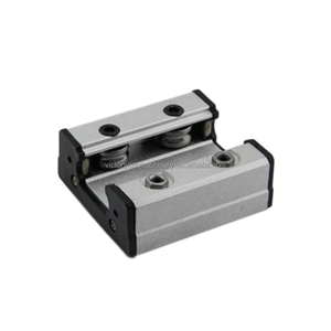 Bloque de riel de rodillo lineal LGB8 de cuatro ruedas de aluminio, deslizador de guía lineal de doble eje externo, carro de riel lineal para movimientos suaves - Product Image 2