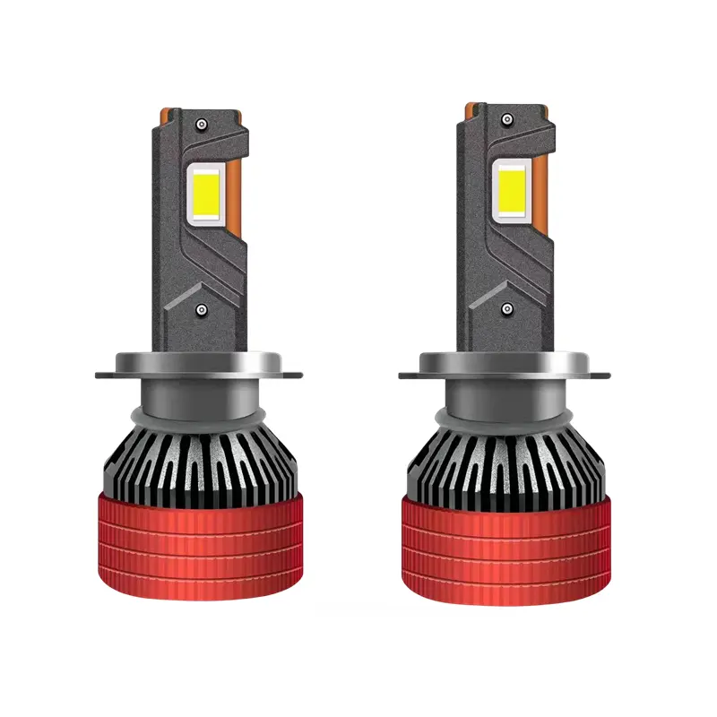 3 צינורות נחושת חדשים פנסי LED לרכב 300W בהירות גבוהה בהירות גבוהה פנסי LED H11LED H4 h7 נורות פנס LED