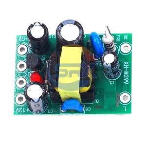 Módulo de fuente de alimentación conmutada de dos vías, entrada de PCB aislada, salida de 110-220V, 12V0.5A + 5V, 1 unidad - Product Image 1
