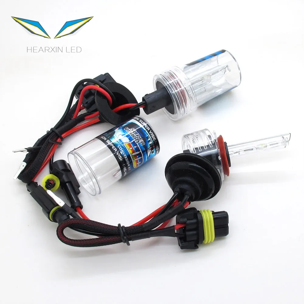 35W 55W HID Xenon ampul H1 H3 H7 H11 9005 9006 12V oto araba far lambası 3000K 4300K 5000K 6000K 8000K 10000K 12000K