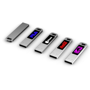 LED-Licht Metall USB-Flash-Laufwerk Laser-Logo USB-Speichers ticks mit LED-Licht 512GB Flash-Laufwerk USB 3.0 - Product Image 2